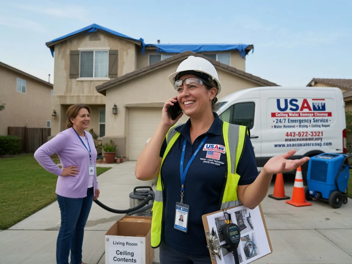 Ceiling Water Damage Restoration Java, SD FAQs